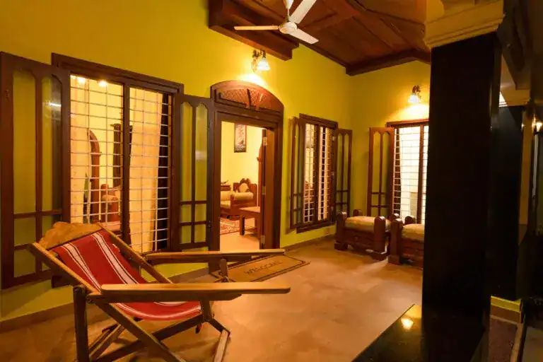 Heritage villa veranda at Mayflower Heritage Villa